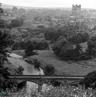 River Swale, Station Bridge, Richmond Castle